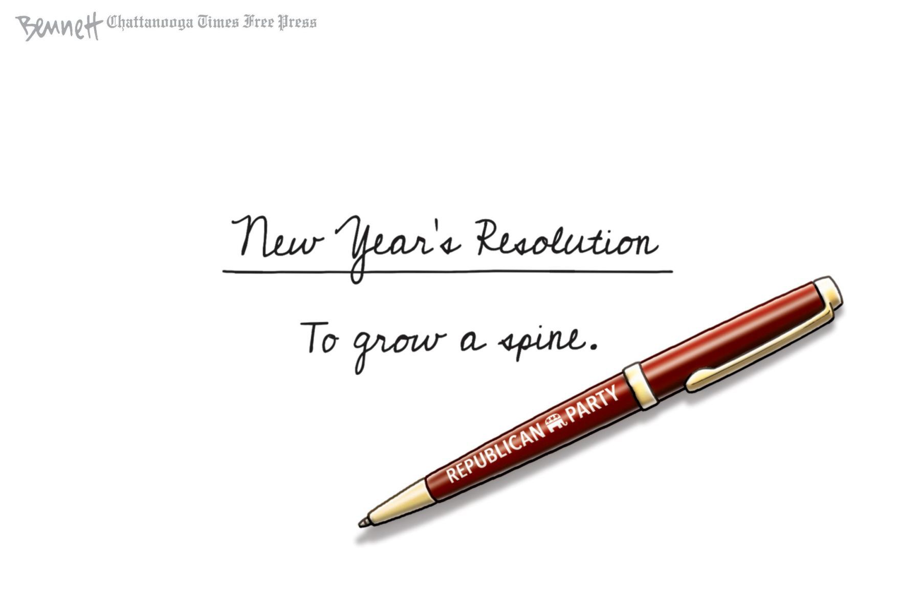 Clay Bennett cartoon